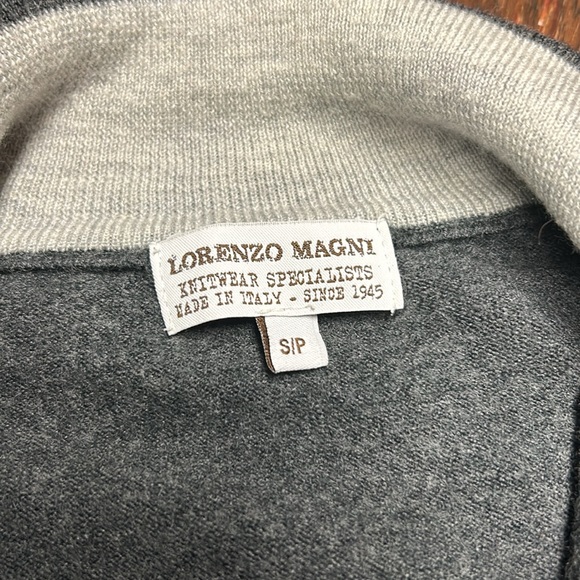 Lorenzo Magni wool unisex sweater. Size Small. - Picture 8 of 9